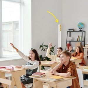 Class'air protège une salle de classe des virus