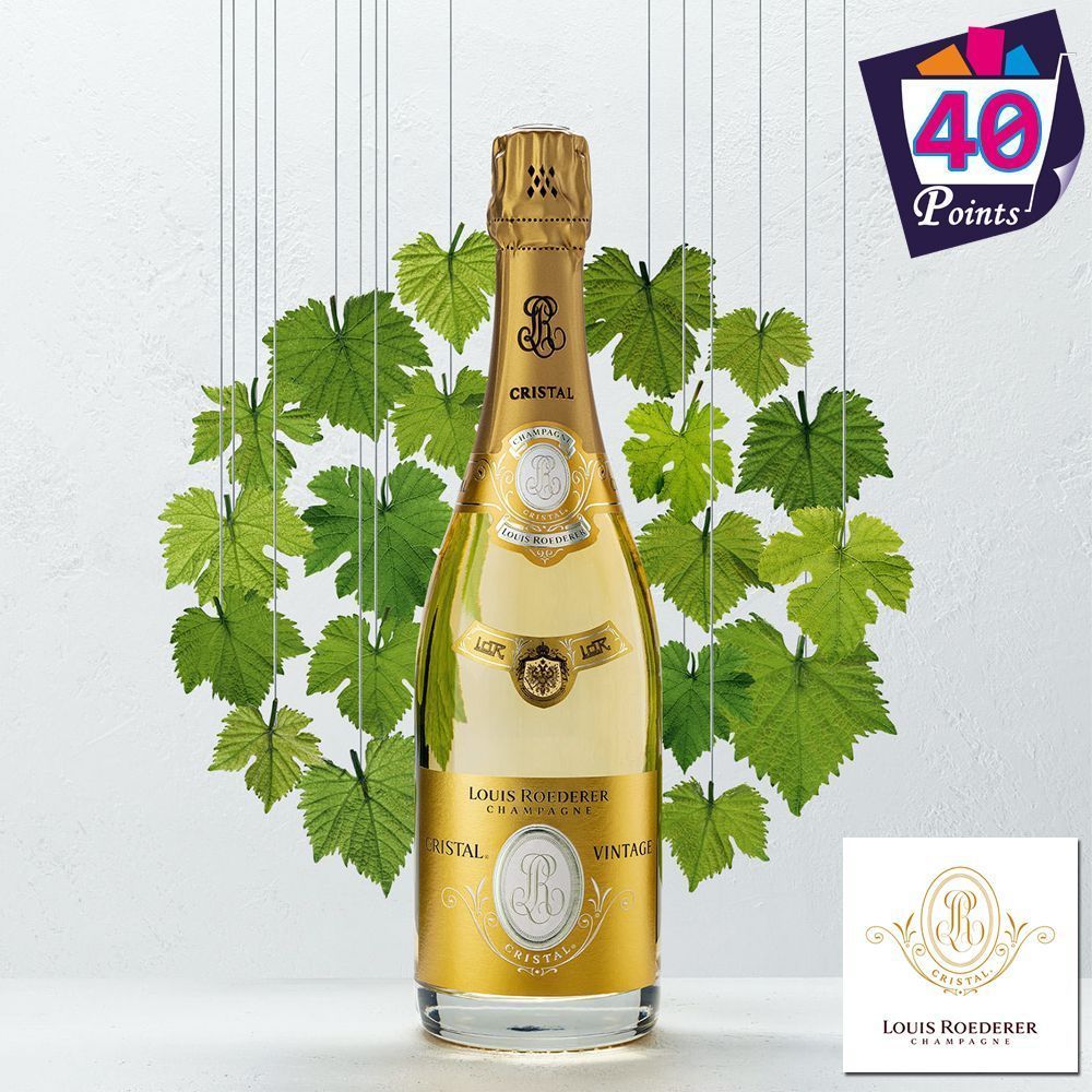 Champagne "Cristal" Maison Louis Roederer 2014 + étui