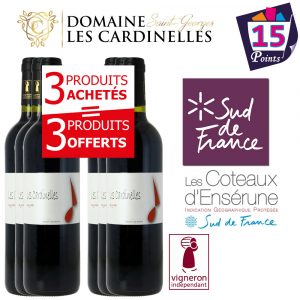 Domaine les Cardinelles 2012 3+3 GRATUITES