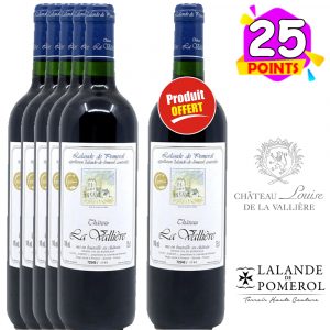 Château la Vallière 2017 Pomerol 5+1 GRATUITE