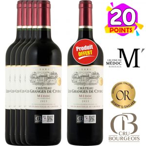 Château Moulin de Civrac 2013 Médaille OR Cru Bourgeois 5+1 GRATUITE