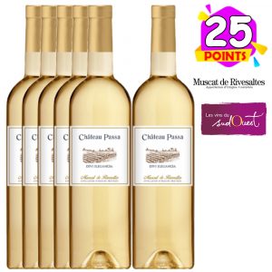 Château Passa Divi Elegancia Muscat Rivesaltes 5+1 GRATUITE