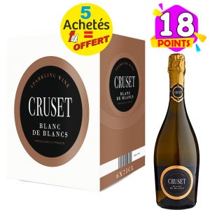 CRUSET Blanc de Blancs 5+1 GRATUITE