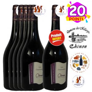 Les Chaineaux 2016 Chinon Médaille Or 5+1 GRATUITE