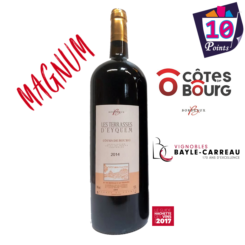 Les Terrasses d'Eyquem 2014 Côtes de Bourg 1,5L