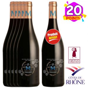 Mistral Valley Côtes du Rhône 5+1 GRATUITE