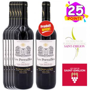 Les Perrailles 2011 Lussac Saint-Emilion 5+1 GRATUITE